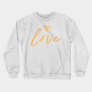 Love Crewneck Sweatshirt